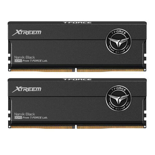 T-Force Xtreem 32GB DDR5 7600MHz RAM Kit CL36 Aluminum Black T-Force Xtreem 32GB DDR5 7600MHz RAM Kit CL36 Aluminum Black